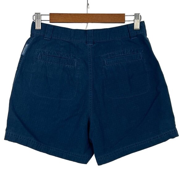 Columbia WOMEN'S SHORTS 5" INSEAM COTTON NAVY BLUE SIZE‎ 6 - Picture 4 of 11